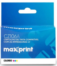 CARTUCHO MAXPRINT COMPATIVEL HP COLORIDO CZ106A 662XL 11ML