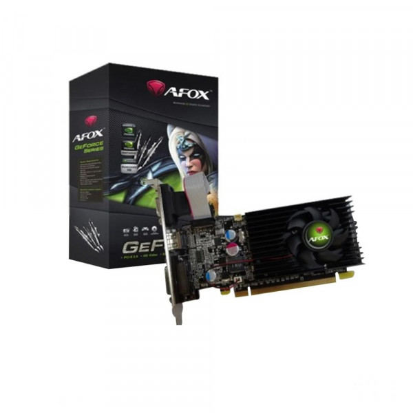 PLACA DE VIDEO AFOX GEFORCE GT220 1GB DDR3 128 BITS LP - HDMI - DVI - VGA - AF220-1024D3L2 PLACA DE VIDEO AFOX GEFORCE GT220 1GB DDR3 128 BITS LP - HDMI - DVI - VGA - AF220-1024D3L2